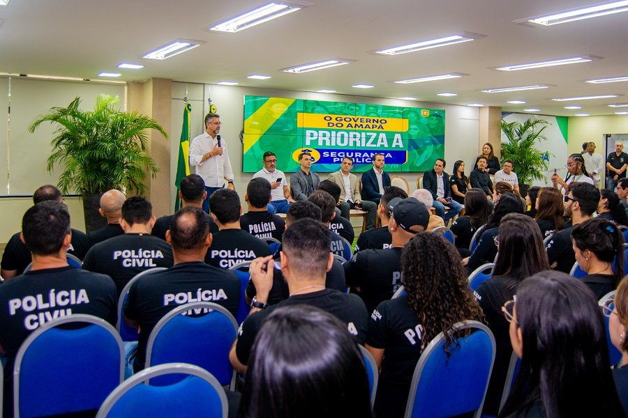 Governo do Amapá promove 84 policiais civis em reconhecimento aos serviços prestados na Segurança Pública